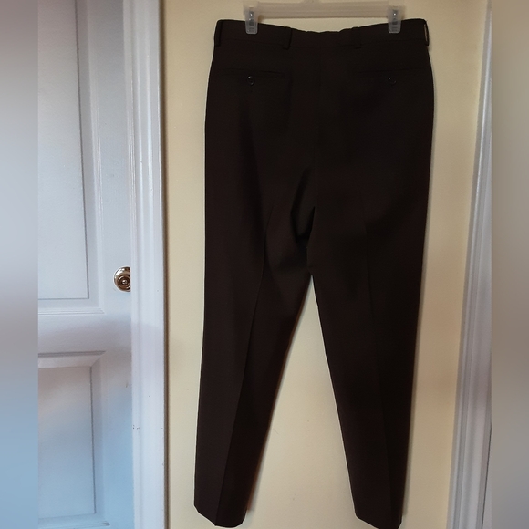 Grey-brown Woollen Trousers - Picture 3 of 7